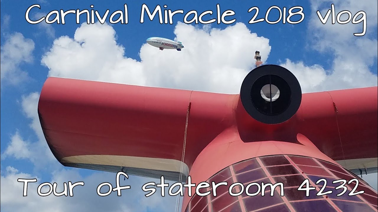 Carnival Miracle - Cabin 4232 - Video 1