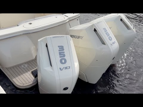 The Mercury Marine V10 Outboard Launch