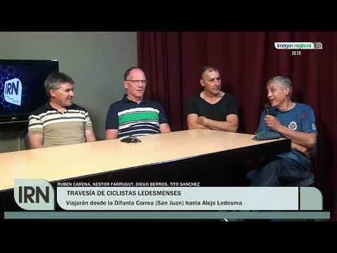 PEDAL Y VIENTO ALEJO LEDESMA, VIAJE DESDE LA DIFUNTA CORREA HASTA LA LOCALIDAD