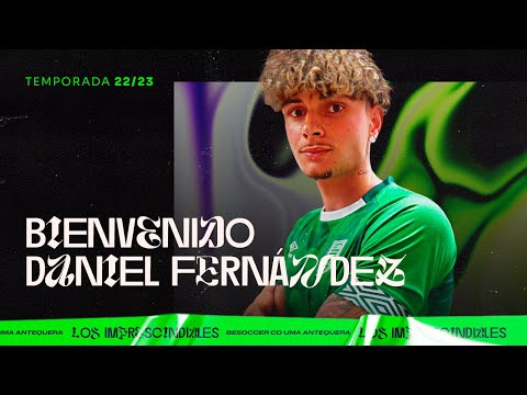 ✍🏻 FICHADO: Daniel Fernández, potencia y cáracter | BeSoccer CD UMA Antequera | #EresImprescindible