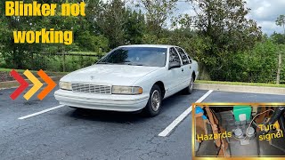 How To Fix Chevy Caprice Turn Signal