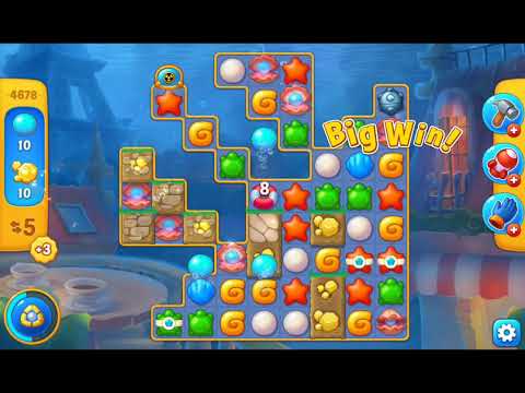 Fishdom 2021 - Level 4678   #Playrix #Fishdom #gaming