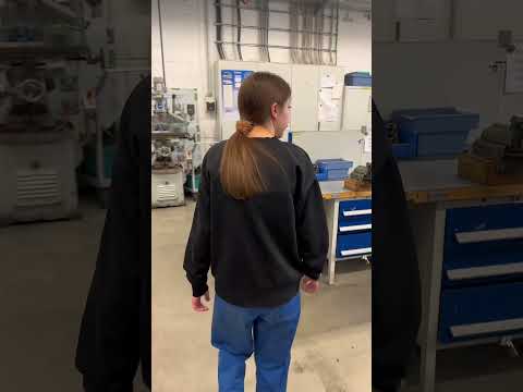 Celine zeigt euch die Lehrwerkstatt #bito #werkstatt #lernen #ausbildung #followmearound #foryou