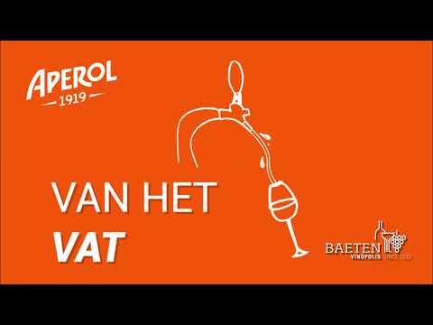 BAETEN VINOPOLIS | Aperol Spritz van het vat