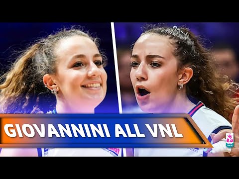 GAIA GIOVANNINI, All points in VNL 2025 | Volleyball Nations League 2025