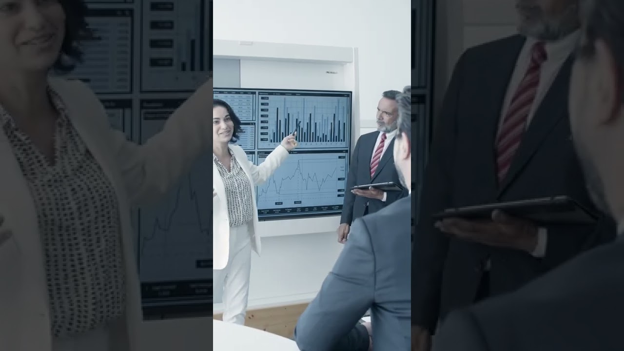 FREE STOCK VIDEO - 4K - Woman in a Meeting Discussing about Graphs