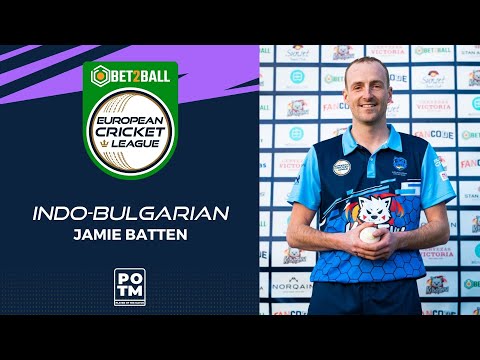 POTM: J.Batten - ROT vs INB | Highlights | Bet2Ball European Cricket League Day 1, Group B | ECL22