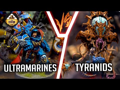 Ультрамарины против Тиранидов! I Репорт | 1000 очков I Warhammer 40000