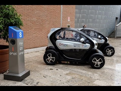 'E-go', il car sharing elettrico di Roma Tre (Tg Lazio Rai 20.9.16)