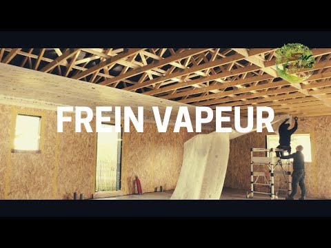 Construction Maison Ossature Bois - Comment poser le frein Vapeur