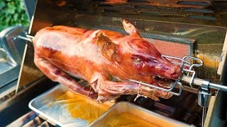 HOW TO ROAST A PIG - Spit roast piglet - Spanferkel recipe - Lechon - Crispy skin