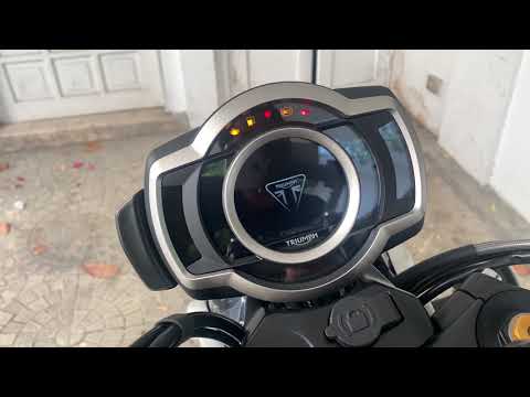 Triumph Scrambler 1200 XE walk around, start-up & exhaust sounds.