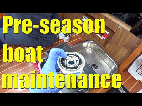 Pre-season boat maintenance - Sailing A B Sea (Ep.063)