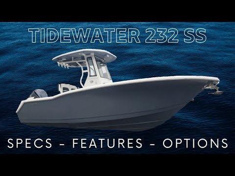 2024 Tidewater 232 SS Boat Walkthrough Review