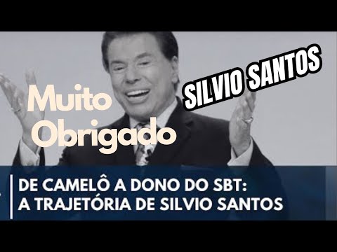 Obrigado Silvio Santos - Maior Apresentador Brasileiro da História -  Homenagem - Luto