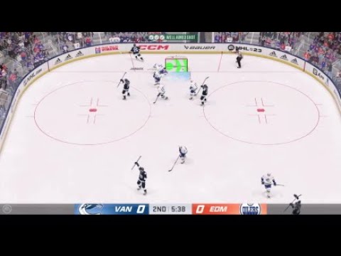 NHL23 Edmonton Oilers Demolish the Vancouver Canucks
