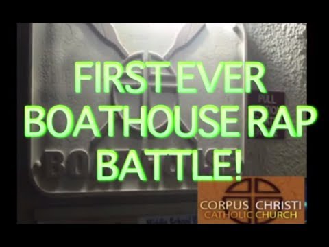 First Ever Boathouse Rap Battle CC 2014 @phatmass @lifeteen @amdgmvmt