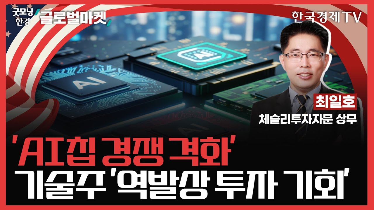 'AI칩 경쟁 격화'ㅣ기술주 '역발상 투자 기회'ㅣ#구글 #엔비디아 #AI칩