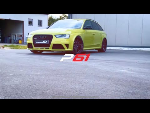 Performance61 - Audi RS4 B8 V8-Sauger in Peridot Grün Exclusives Einzelstück