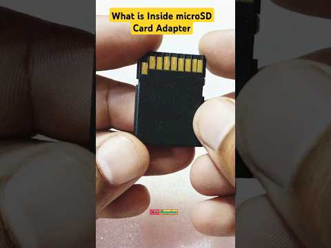 Micro SD Card Adapter || What is Inside microSD Card Adapter #shorts #shortsvideo