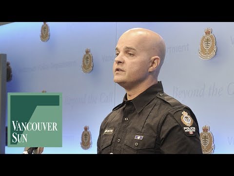 Full press conference: Vancouver man charged in four sexual assaults | Vancouver Sun