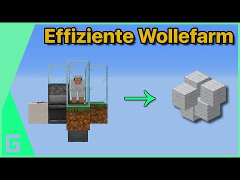 , title : 'Wollefarm (vollautomatisch) für die 1.17 - 1.18+ !! | Minecraft'