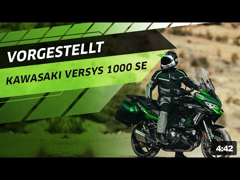 Vorgestellt Kawasaki Versys 1000 SE – Modelljahr 2024