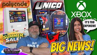 New Unico 3/4 Arcade, Polycade Summer Sale & XBOX Game Pass Too Expensive?