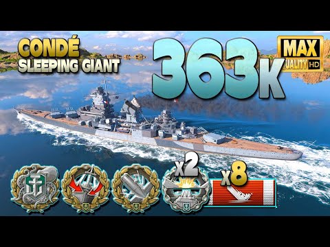 Cruiser Condé: "wtf are you doing?" - World of Warships