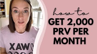2,000 PRV a Month in Scentsy - Why & How