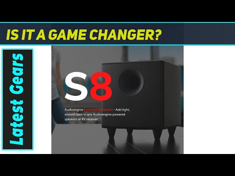 Audioengine A2 S8: Leistungsstarker Desktop-Sound für Ihr Zuhause!