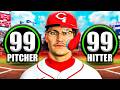 I Created a PERFECT Two-Way Player to Break MLB....