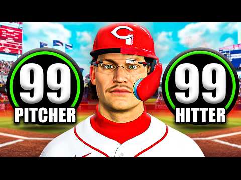 I Created a PERFECT Two-Way Player to Break MLB....