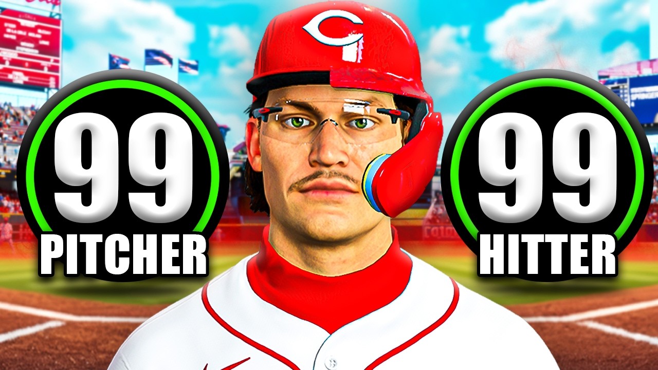 I Created a PERFECT Two-Way Player to Break MLB....