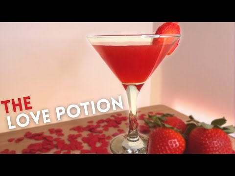 Love Potion Cocktail Recipe! (Valentines Day idea for...