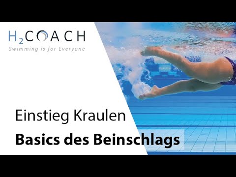 Besserer Beinschlag beim Kraulen