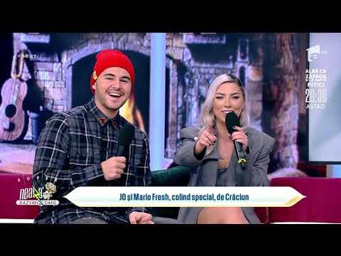 Jo și Mario Fresh, colind special de Crăciun:  "Am realizat cea mai sensibilă piesă"