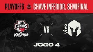 CBLOL 2024: 1ª Etapa - Playoffs | RED Kalunga x Vivo Keyd Stars (Jogo 4)