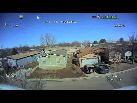 Moblite 7, HDZero goggles - let's try that again!