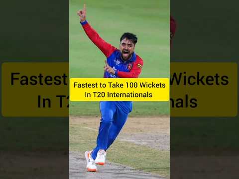 Fastest to Take 100 Wickets in T20 Internationals 🔥#shorts #cricket