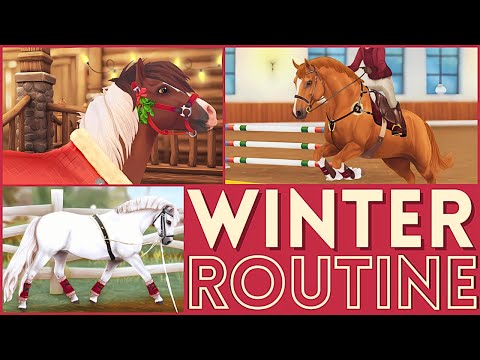 Winter Routine with Horses: Show Jumping, Lessons & Chores | Star Stable RRP