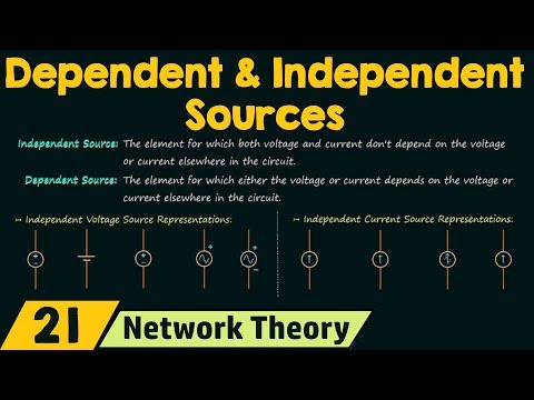 Dependent and Independent Sources