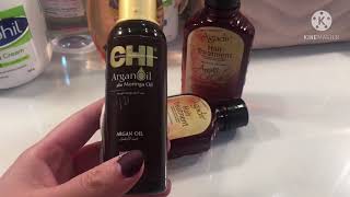 الفرق بين زيت ارجان اغادير وسيرم chi واستخدماتهم والافضل بينهم amazing product