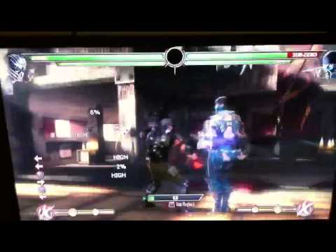 Mortal Kombat 9 - Johnny Cage And Kabal 35% Tag Combo