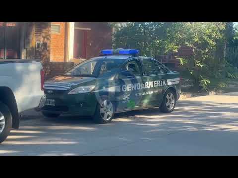 Mercedes Corrientes gendarmeria nacional realizó un allanamiento