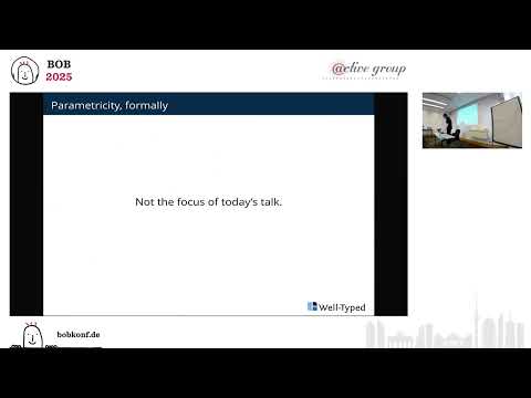 BOB 2025 Andres Löh - Abstraction and program design, or the power of parametricity