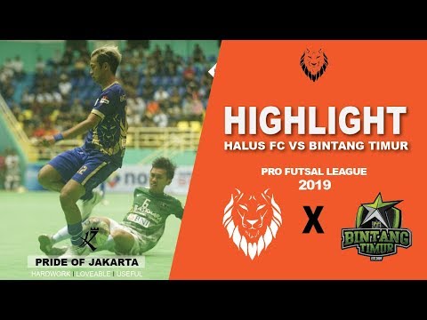 Highlight : Halus FC vs Bintang Timur Surabaya ( 1 - 4 ) : Pro Futsal League 2019 ( Pekan 4 )