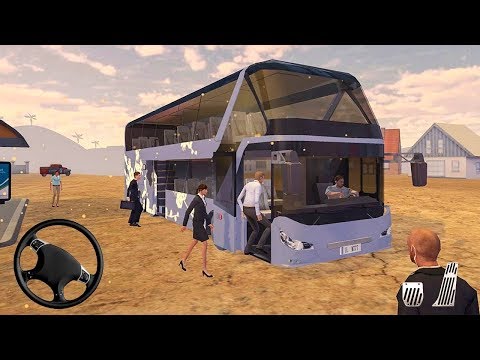 Coach Bus Offroad Driver Simulator - Transport Passengers To Destination - Android Gameplay