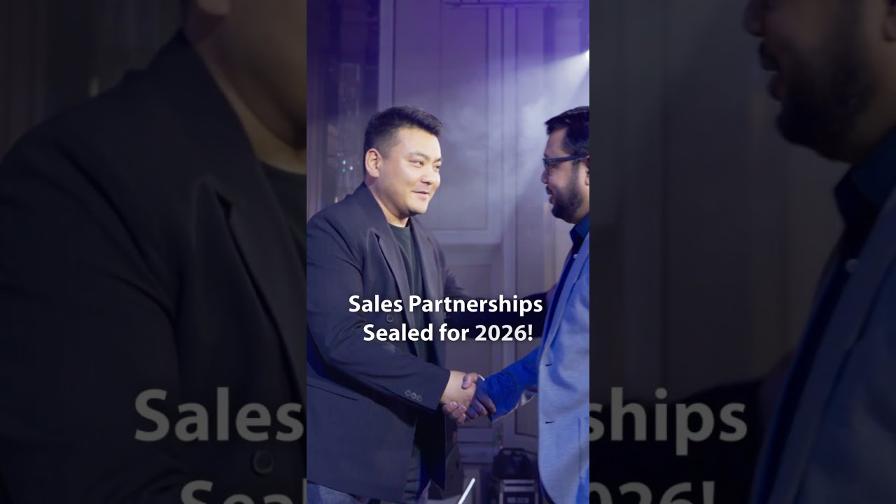 ZKTeco Global Partner 2026 Sales Partnership Contract Signing - Global Meeting 2025