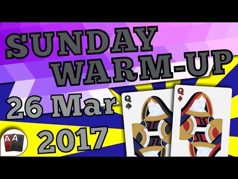 [26 March 2017] PokerStars SUNDAY WARM-UP Final Table Replay (Cards-Up) | Series Player